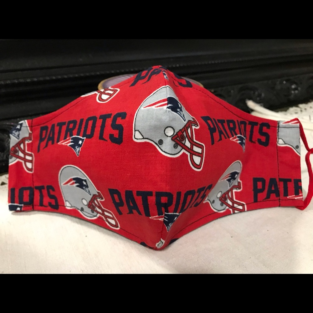 Handcrafted NFL themed face protection